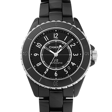 シャネル J12 キャリバー12.1 38MM H5697 ブラックラッカー メンズ 時計 【中古】【wristwatch】