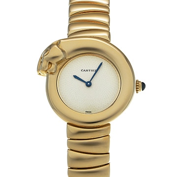 カルティエ パンテール 1925 W25045R4 アイボリー レディース 時計 【中古】【wristwatch】