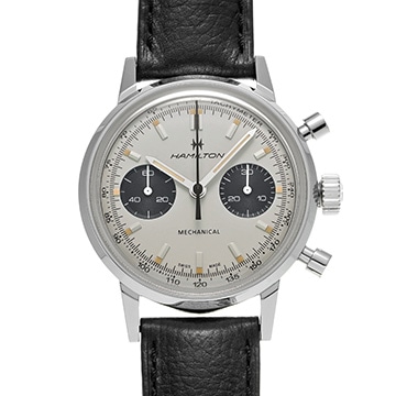 ハミルトン イントラマティック クロノグラフH H38429710 ホワイト メンズ 時計 【中古】【wristwatch】