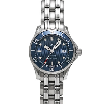 オメガ シーマスター 300 2583.80 ブルー レディース 時計 【中古】【wristwatch】