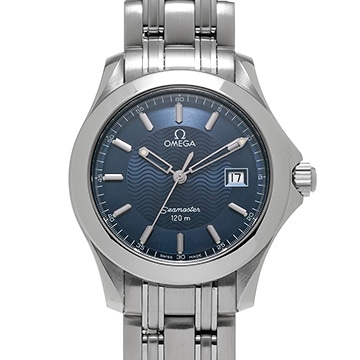 オメガ シーマスター 120 クォーツ 2511.81 ブルー メンズ 時計 【中古】【wristwatch】