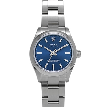 ロレックス オイスターパーペチュアル 31 277200 ブライトブルー ユニセックス 時計 【中古】【wristwatch】
