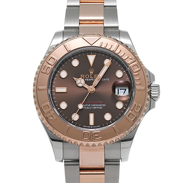 ロレックス ヨットマスター 37 268621 チョコレート ユニセックス 時計 【中古】【wristwatch】