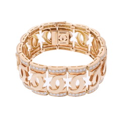 カルティエ アントルラセ ブレスレット ゴールド K18イエローゴールド YG レディース ジュエリー 【中古】【jewelry】