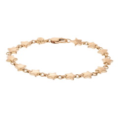 ティファニー パフスターブレスレット ゴールド K18イエローゴールド YG レディース ジュエリー 【中古】【jewelry】