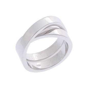 カルティエ パリリング #52 シルバー B4043549 K18ホワイトゴールド WG レディース ジュエリー 【中古】【jewelry】