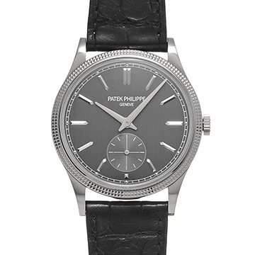 パテック フィリップ カラトラバ 6119G-001 グレー メンズ 時計 【中古】【wristwatch】