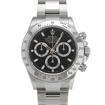 ロレックス コスモグラフ デイトナ 116520 ブラック メンズ 時計 【中古】【wristwatch】