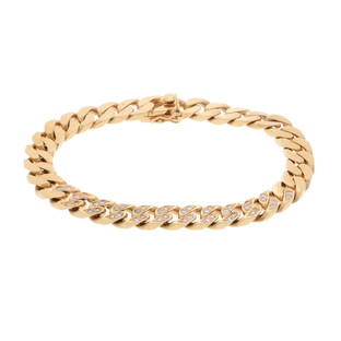 ノーブランド 喜平ブレスレット ゴールド K18イエローゴールド YG レディース ジュエリー 【中古】【jewelry】