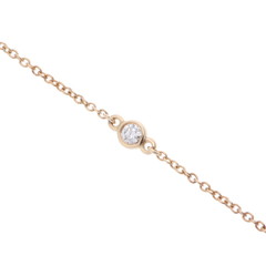 ティファニー バイザヤードブレスレット ゴールド K18イエローゴールド YG レディース ジュエリー 【中古】【jewelry】