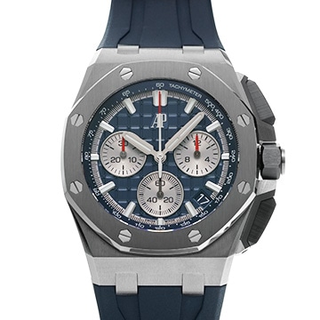 オーデマ ピゲ ロイヤルオーク オフショア クロノグラフ 26420TI.OO.A027CA.01 ブルー/ロジウム メンズ 時計 【中古】【wristwatch】