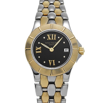 パテック フィリップ ネプチューン 4880/1JA-001 ブラック/ダイヤモンド レディース 時計 【中古】【wristwatch】