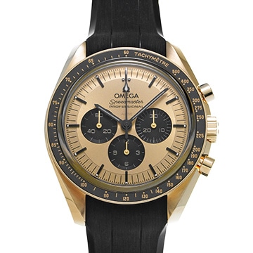 オメガ スピードマスター ムーンウォッチ プロフェッショナル コーアクシャル マスタークロノメーター 310.62.42.50.99.001 シャンパン/ブラック メンズ 時計 【中古】【wristwatch】