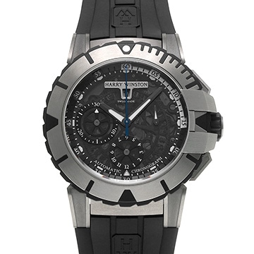 ハリー ウィンストン オーシャン クロノグラフ OCSACH44ZZ001 スケルトン メンズ 時計 【中古】【wristwatch】