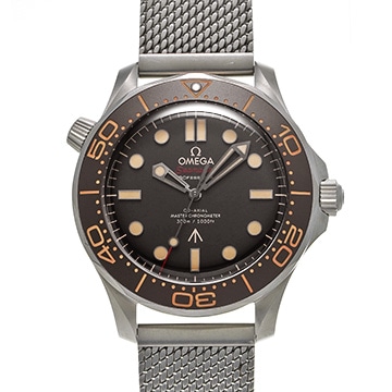 オメガ シーマスター ダイバー300 コーアクシャル マスタークロノメーター 007 210.90.42.20.01.001 ブラウン メンズ 時計 【中古】【wristwatch】