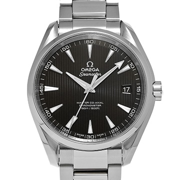 オメガ シーマスター アクアテラ マスターコーアクシャル 231.10.42.21.01.003 ブラック メンズ 時計 【中古】【wristwatch】