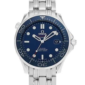 オメガ シーマスター ダイバー300 コーアクシャル 212.30.41.20.03.001 ブルー メンズ 時計 【中古】【wristwatch】