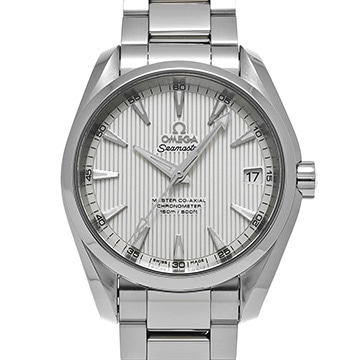 オメガ シーマスター アクアテラ マスターコーアクシャル 231.10.39.21.02.002 シルバー メンズ 時計 【中古】【wristwatch】