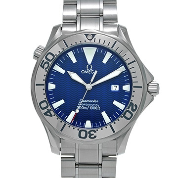 オメガ シーマスター プロフェッショナル 300 2265.80 ブルー メンズ 時計 【中古】【wristwatch】