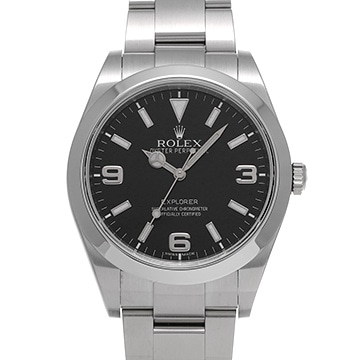 ロレックス エクスプローラー 214270 ブラック メンズ 時計 【中古】【wristwatch】