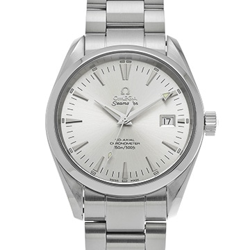 オメガ シーマスター アクアテラ マスターコーアクシャル 2503.30 シルバー メンズ 時計 【中古】【wristwatch】