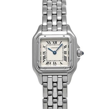 カルティエ パンテール SM W25033P5 シルバー レディース 時計 【中古】【wristwatch】