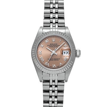 ロレックス デイトジャスト 69174 ピンク レディース 時計 【中古】【wristwatch】