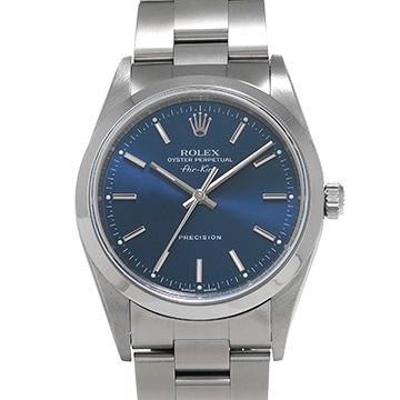 ロレックス エアキング 14000M ブルー メンズ 時計 【中古】【wristwatch】