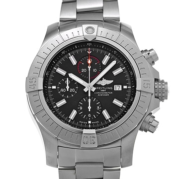 ブライトリング スーパーアベンジャー クロノグラフ 48 A13375101B1A1 ブラック メンズ 時計 【中古】【wristwatch】