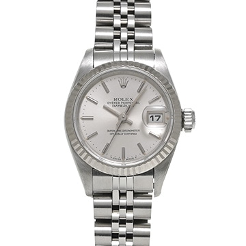 ロレックス デイトジャスト 69174 シルバー レディース 時計 【中古】【wristwatch】
