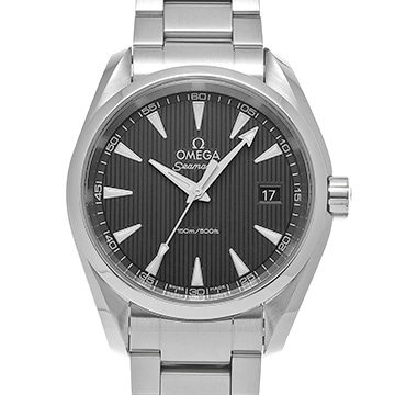 オメガ シーマスター アクアテラ クォーツ 231.10.39.60.06.001 グレー メンズ 時計 【中古】【wristwatch】