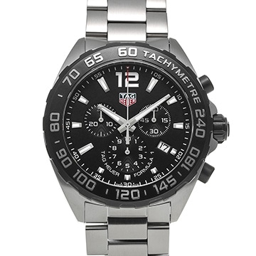 タグ ホイヤー フォーミュラ1 クォーツ クロノグラフ CAZ1010.BA0842 ブラック メンズ 時計 【中古】【wristwatch】