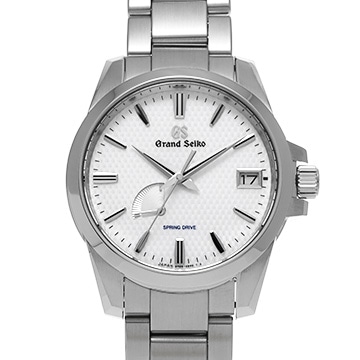 グランドセイコー ヘリテージコレクション スプリングドライブ SBGA225 ホワイト メンズ 時計 【中古】【wristwatch】