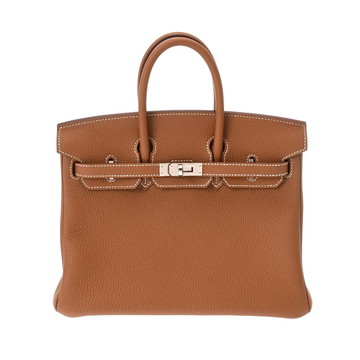 エルメス バーキン 25 ゴールド トゴ レディース バッグ 【未使用】【bag】