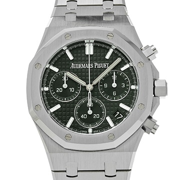 オーデマ ピゲ ロイヤルオーク クロノグラフ 26240ST.OO.1320ST.08 カーキグリーン メンズ 時計 【中古】【wristwatch】