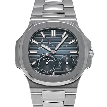 パテック フィリップ ノーチラス ムーンフェイズ 5712/1A-001 ブラック・ブルー メンズ 時計 【中古】【wristwatch】