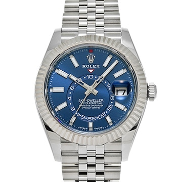 ロレックス スカイドゥエラー 336934 ブライトブルー メンズ 時計 【中古】【wristwatch】