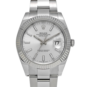 ロレックス デイトジャスト 41 126334 シルバー メンズ 時計 【新品】【wristwatch】