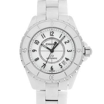 シャネル J12 38MM H0970 ホワイト メンズ 時計 【中古】【wristwatch】