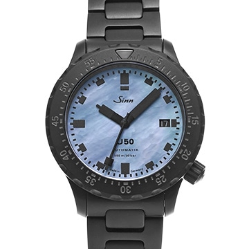 ジン パールマットＳ U50.S ブラックシェル メンズ 時計 【中古】【wristwatch】