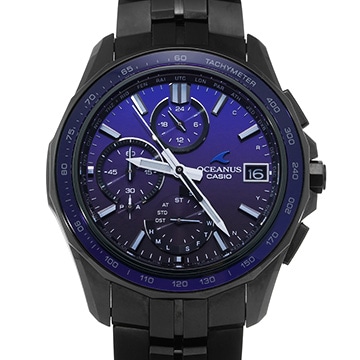 カシオ オシアナス マンタ OCW-S7000B-2AJF ブルー メンズ 時計 【中古】【wristwatch】
