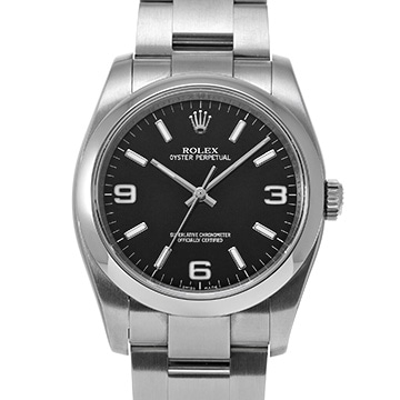 ロレックス オイスターパーペチュアル 36 116000 ブラック メンズ 時計 【中古】【wristwatch】