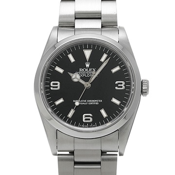 ロレックス エクスプローラー 14270 ブラック メンズ 時計 【中古】【wristwatch】