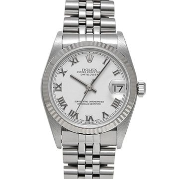 ロレックス デイトジャスト 78274 ホワイト ユニセックス 時計 【中古】【wristwatch】