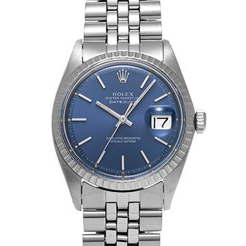 ロレックス デイトジャスト 1603 ブルー メンズ 時計 【中古】【wristwatch】