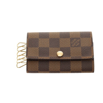 ルイ ヴィトン ダミエ ミュルティクレ6 ブラウン N62630 ダミエキャンバス ユニセックス 【中古】【other】
