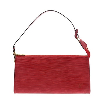 ルイ ヴィトン エピ ポシェット アクセソワール カスティリアンレッド M52947 エピレザー レディース 【中古】【bag】
