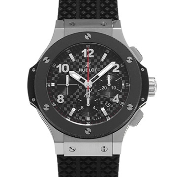 ウブロ ビッグバン スチール セラミック 301.SB.131.RX ブラックカーボン メンズ 時計 【中古】【wristwatch】