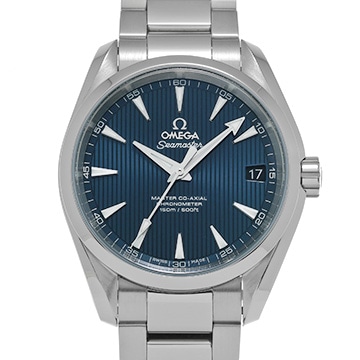 オメガ シーマスター アクアテラ マスターコーアクシャル 231.10.39.21.03.002 ブルー メンズ 時計 【中古】【wristwatch】