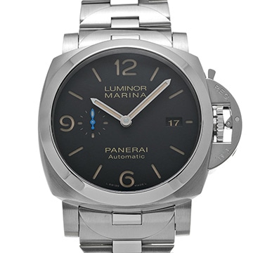 パネライ ルミノールマリーナ 1950 3デイズ アッチャイオ PAM00723 ブラック メンズ 時計 【中古】【wristwatch】